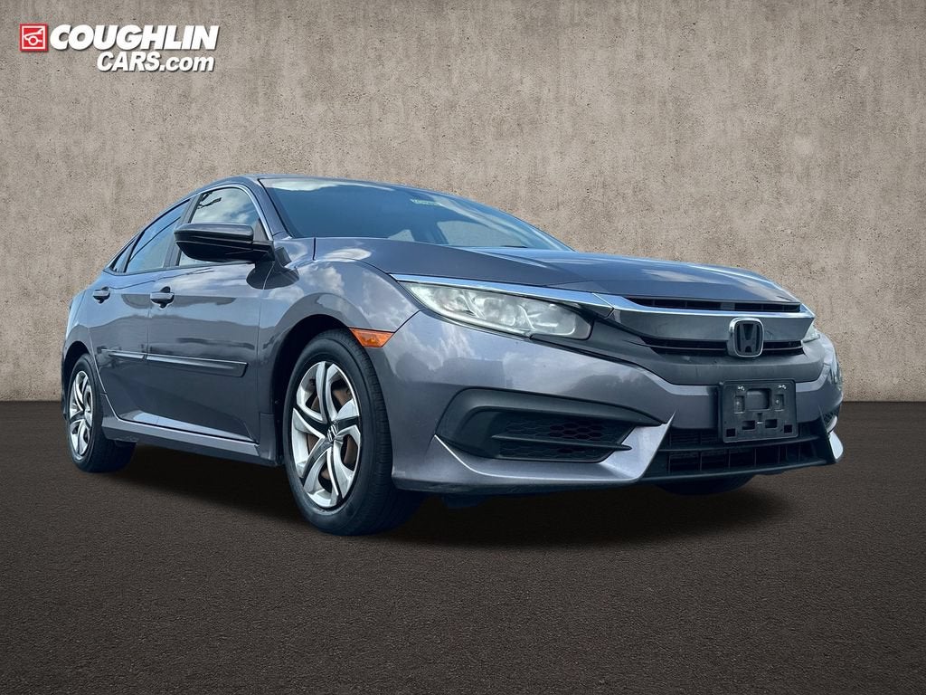2016 Honda Civic Sedan LX in Other — front three-quarter view