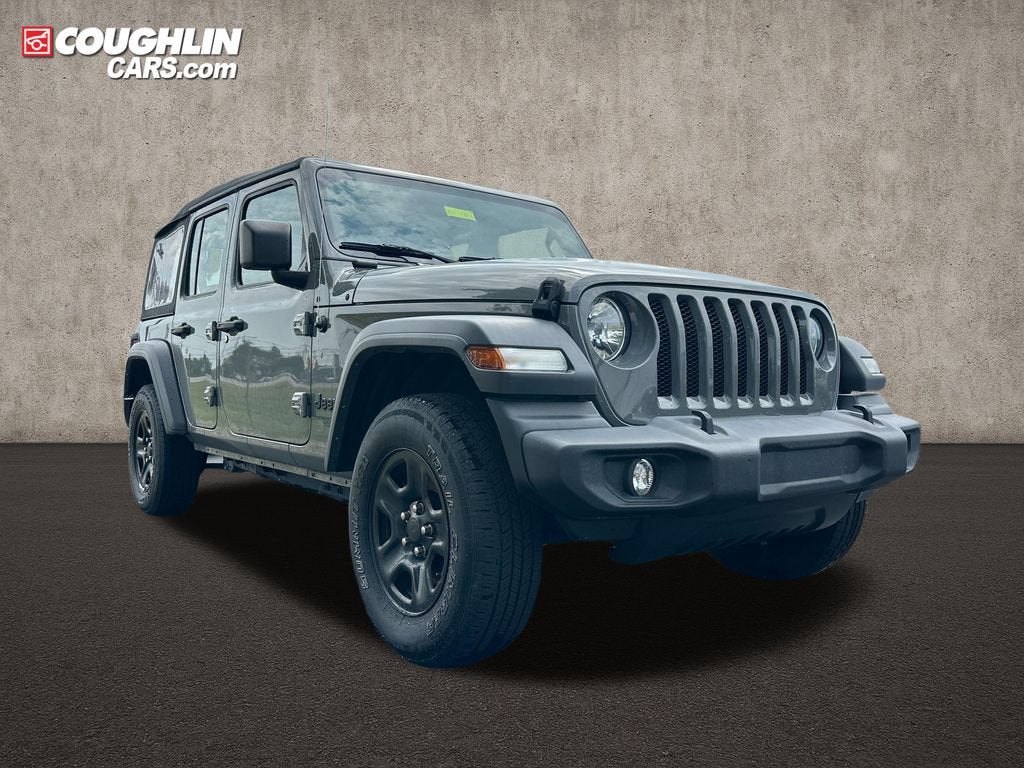 2021 Jeep Wrangler Unlimited Sport in Other — front three-quarter view