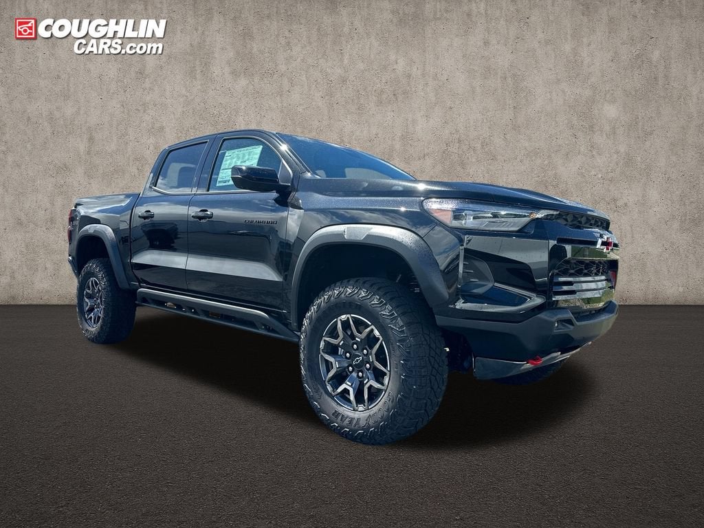 2026 Chevrolet Colorado ZR2 in Off-Road Rocker Protectors — front three-quarter view