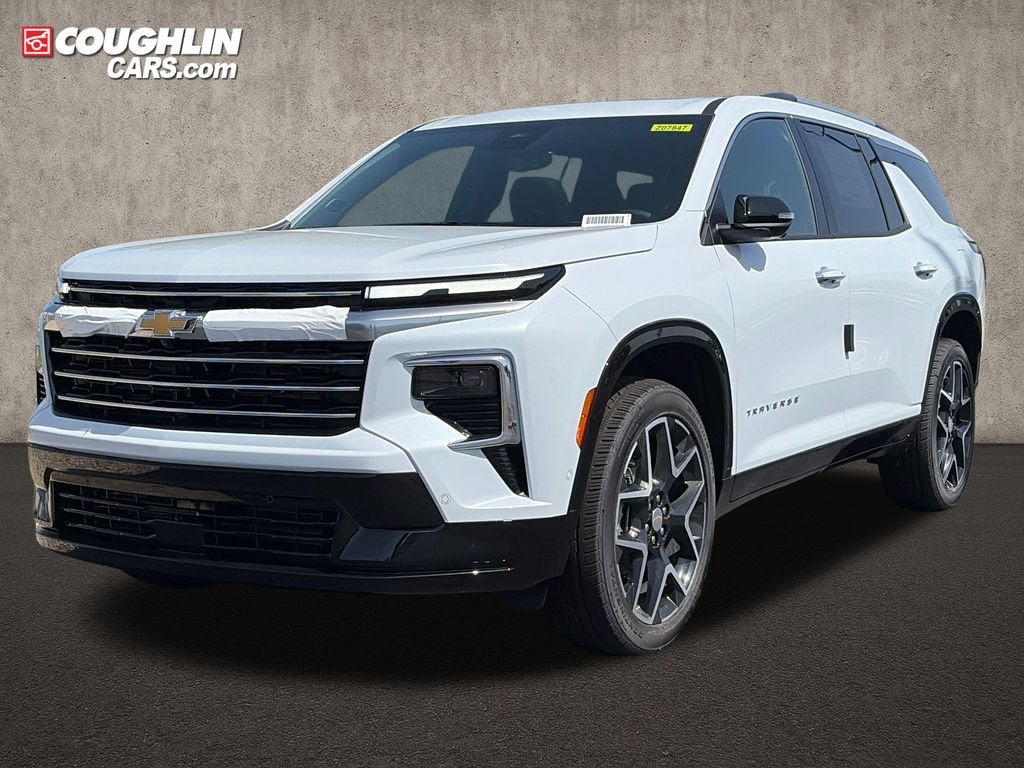 2026 Chevrolet Traverse — rear three-quarter view